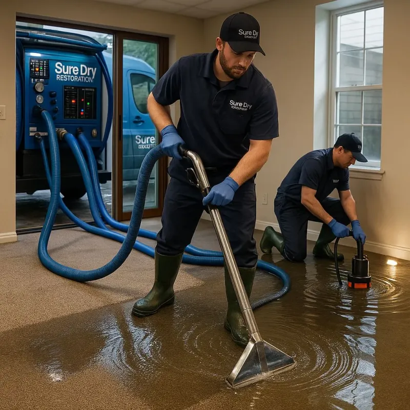 Water Extraction and Removal process in Gibsonton, FL